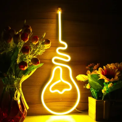 Light Bulb Neon Sign